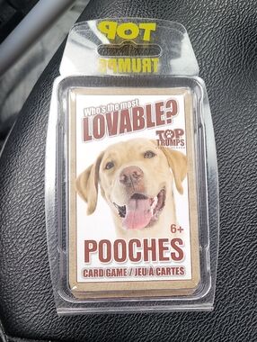 Pooches Card Game - Tan Dog Design